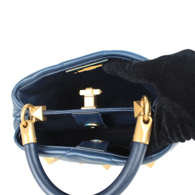 VALENTINO GARAVANI ROMAN STUD HANDBAG