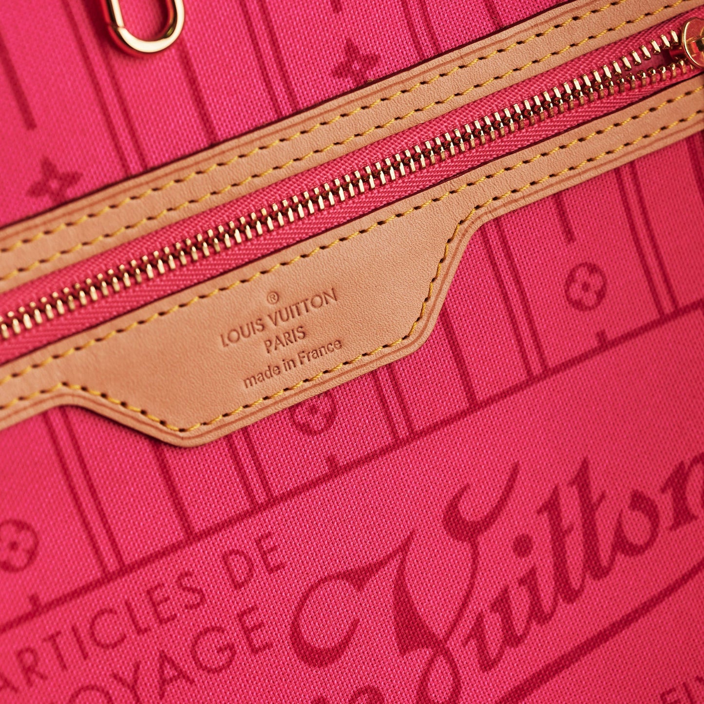 LOUIS VUITTON MONOGRAM ROSE NEVER FULL MM LIMITED EDITION