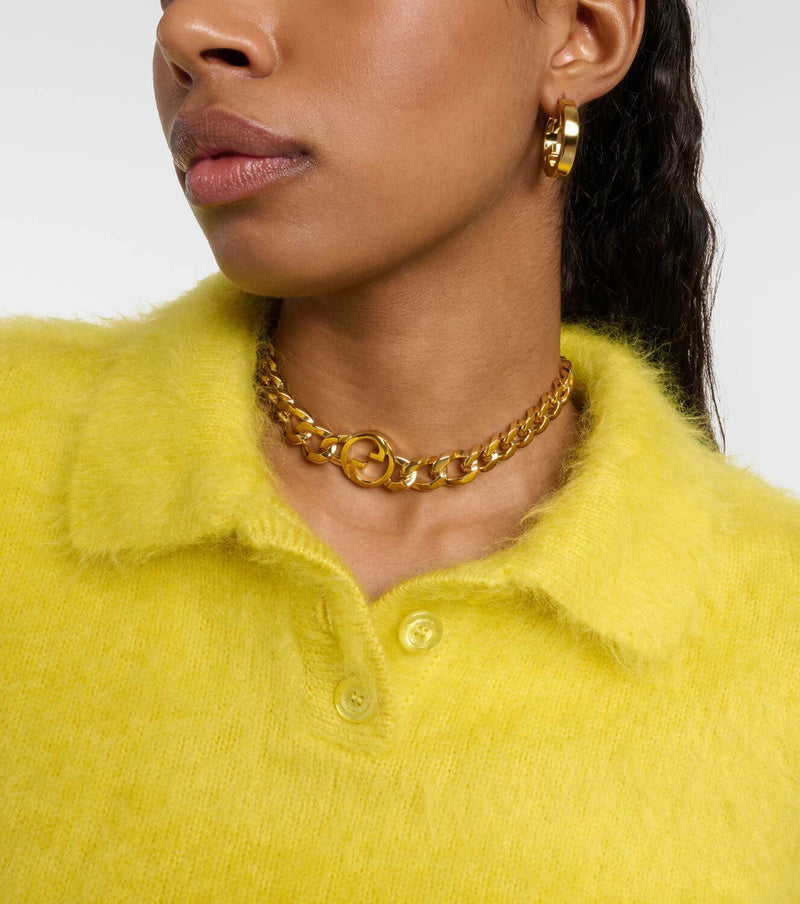GUCCI GG BLONDIE CHAIN NECKLACE