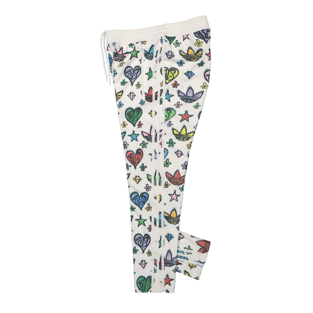 ADIDAS ORIGINALS BY JEREMY SCOTT PANTS IN WHITE