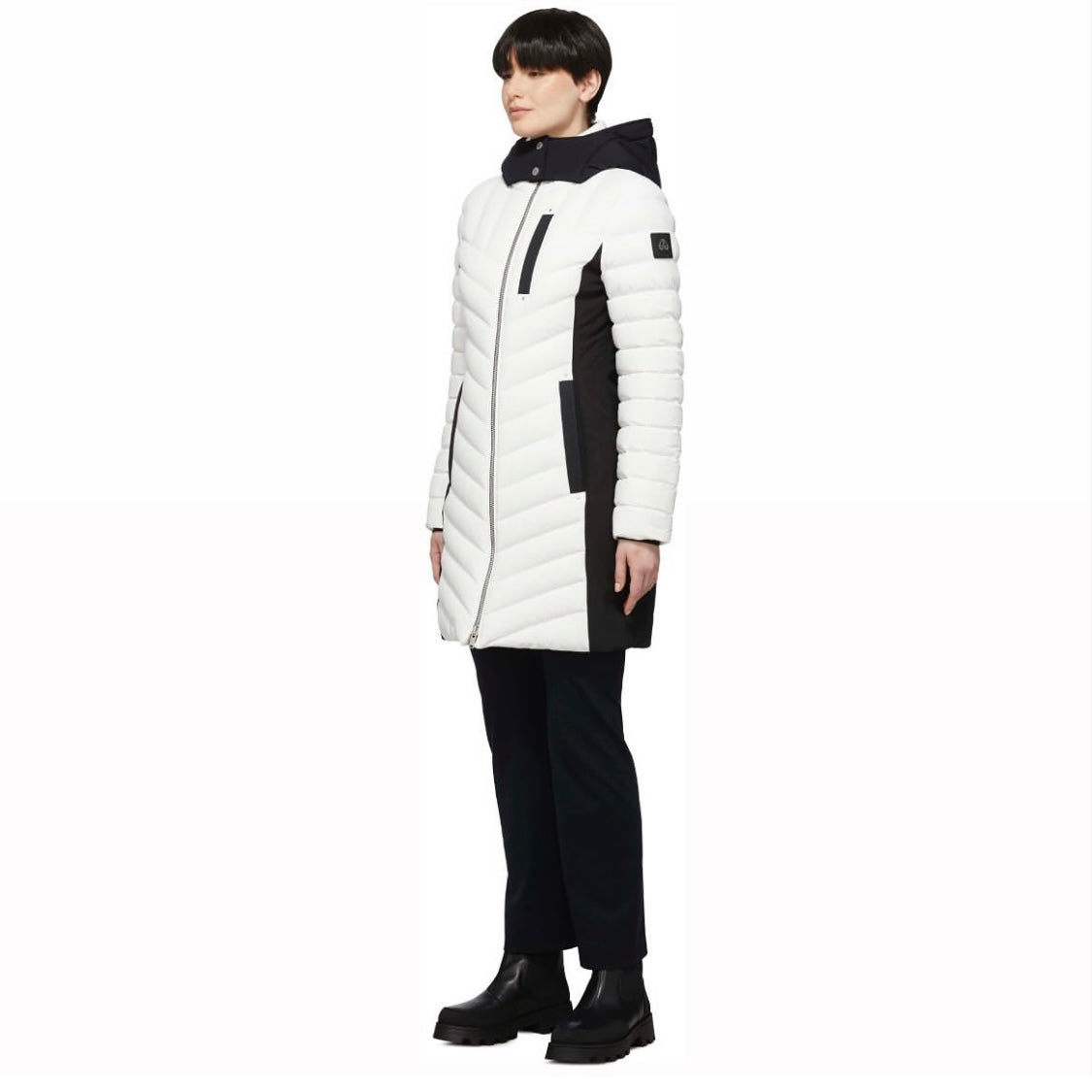 MOOSE KNUCKLES WHITE EAST PRAIRIE PARKA