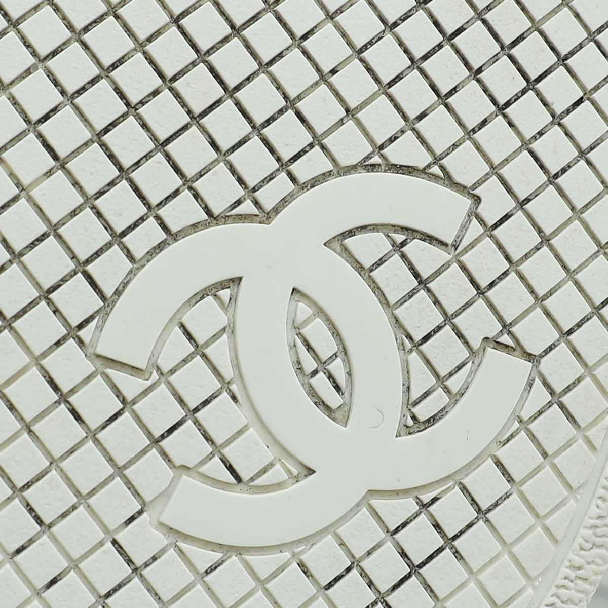 CHANEL CC CALFSKIN LEATHER WOMENS SNEAKERS