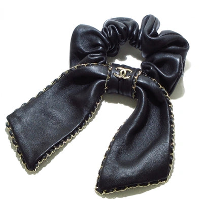 CHANEL SCRUNCHIE WITH A BOW