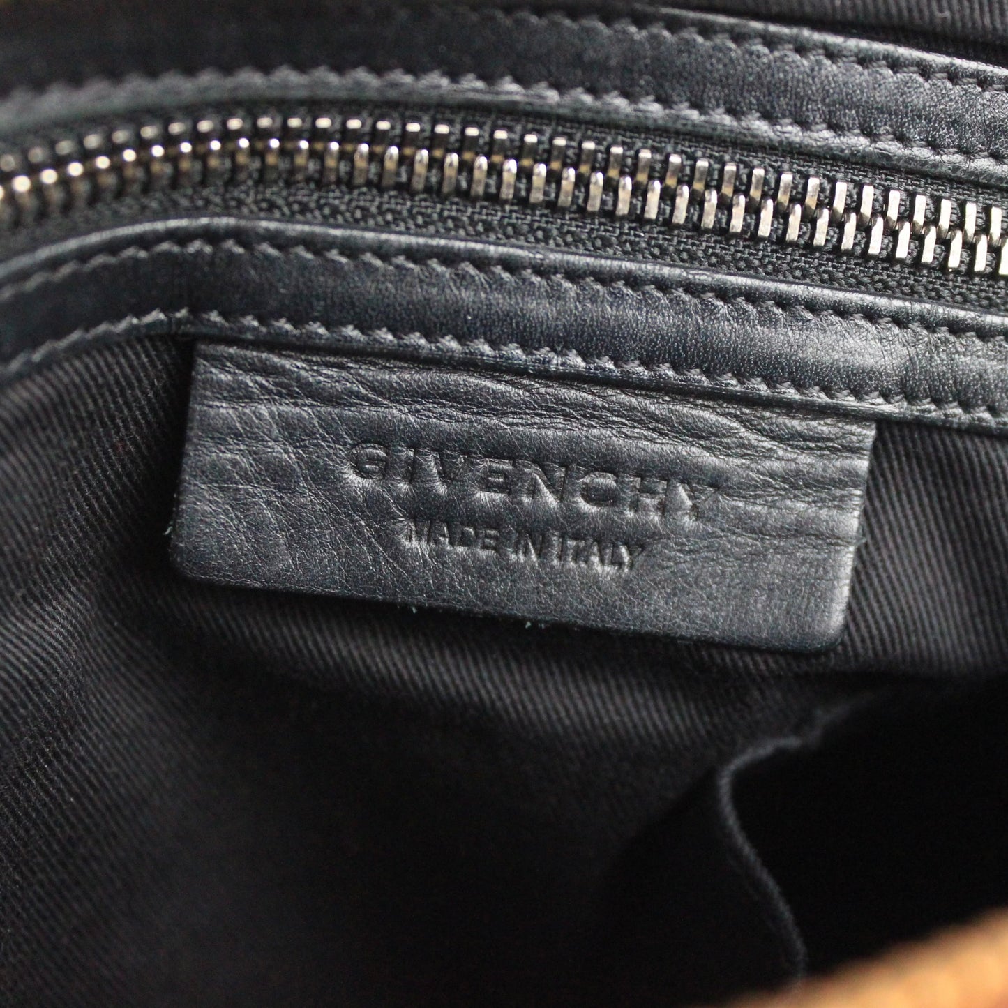 GIVENCHY PANDORA TUMBLED LEATHER HANDBAG