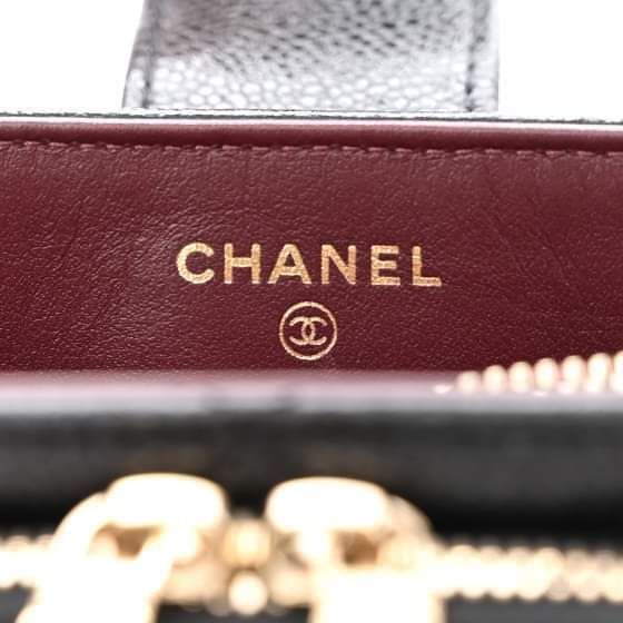 CHANEL CC WOC PHONE HOLDER CAVIAR