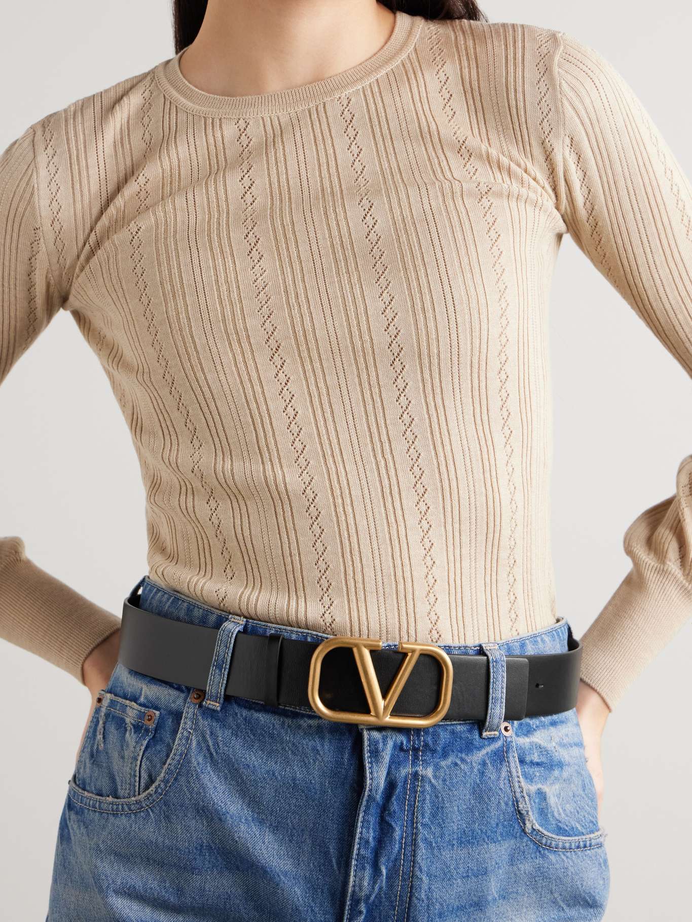 VALENTINO REVERSIBLE WOMENS BELT