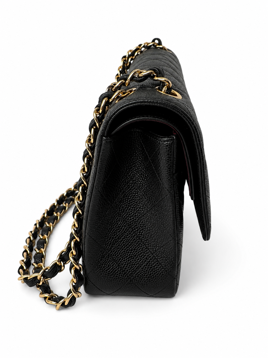 CHANEL CC JUMBO FLAP CAVIAR GHW