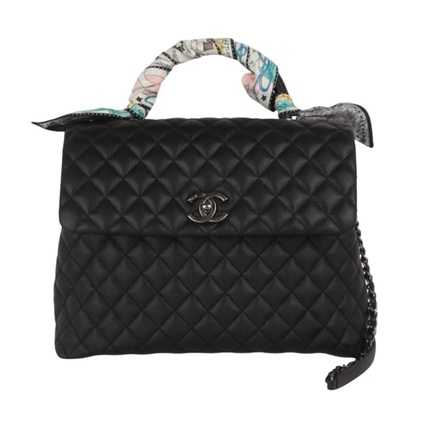 CHANEL HANDLE FLAP