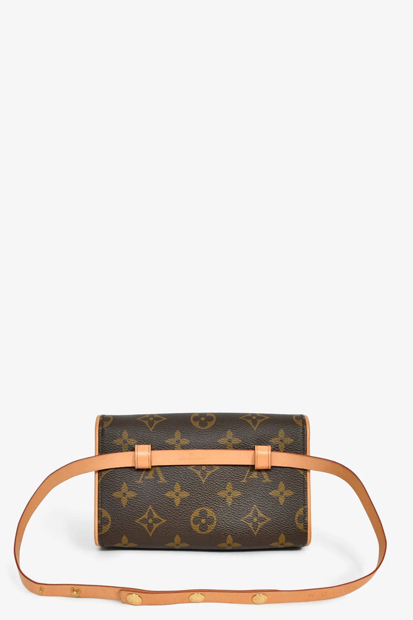 LOUIS VUITTON LV MONOGRAM CANVAS POCHETTE FLORENTINE BELT BAG