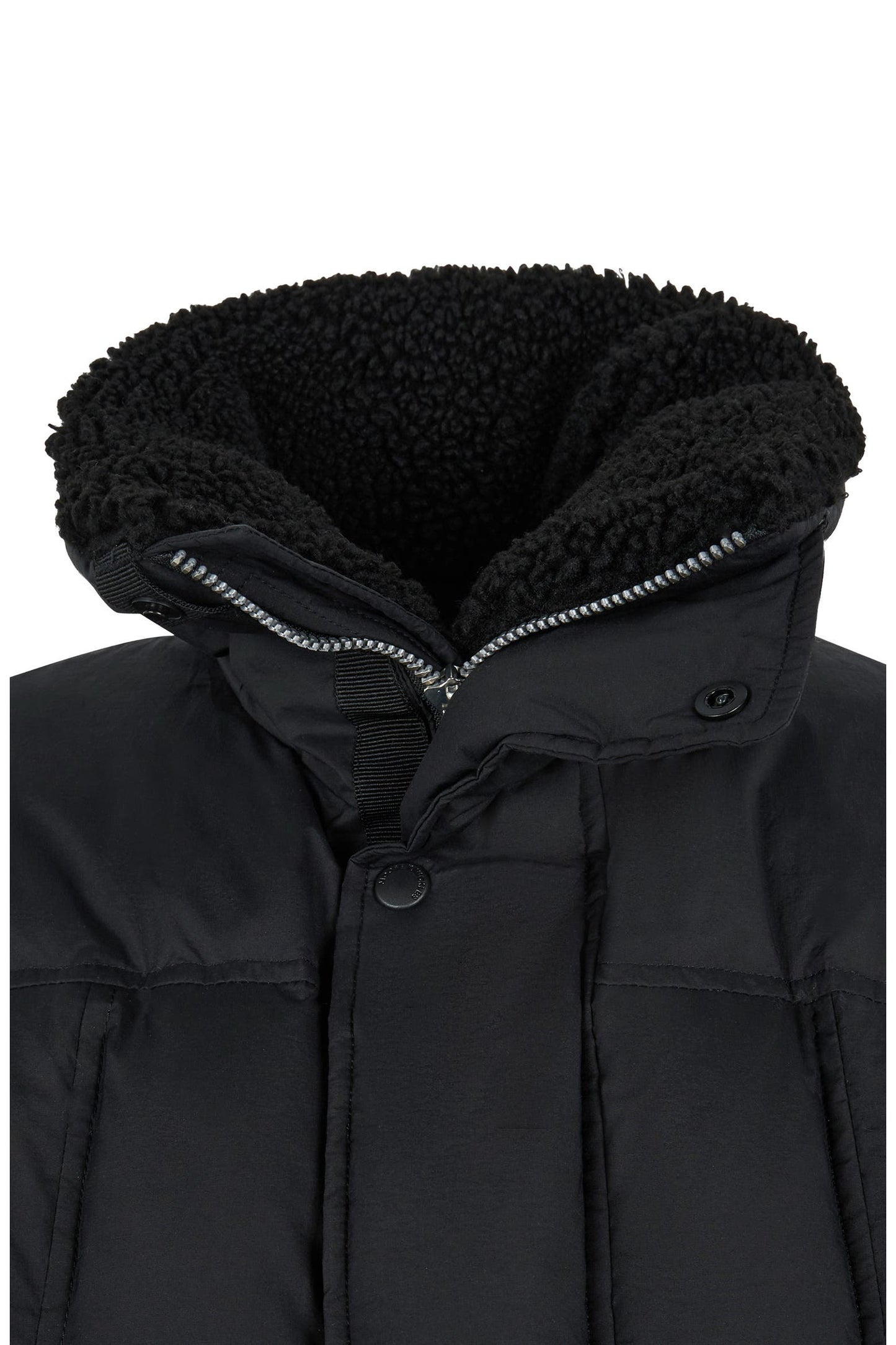 MOOSE KNUCKLE EVEREST FLEECE COLLAR DOWN PUFFER JACKET UNISEX