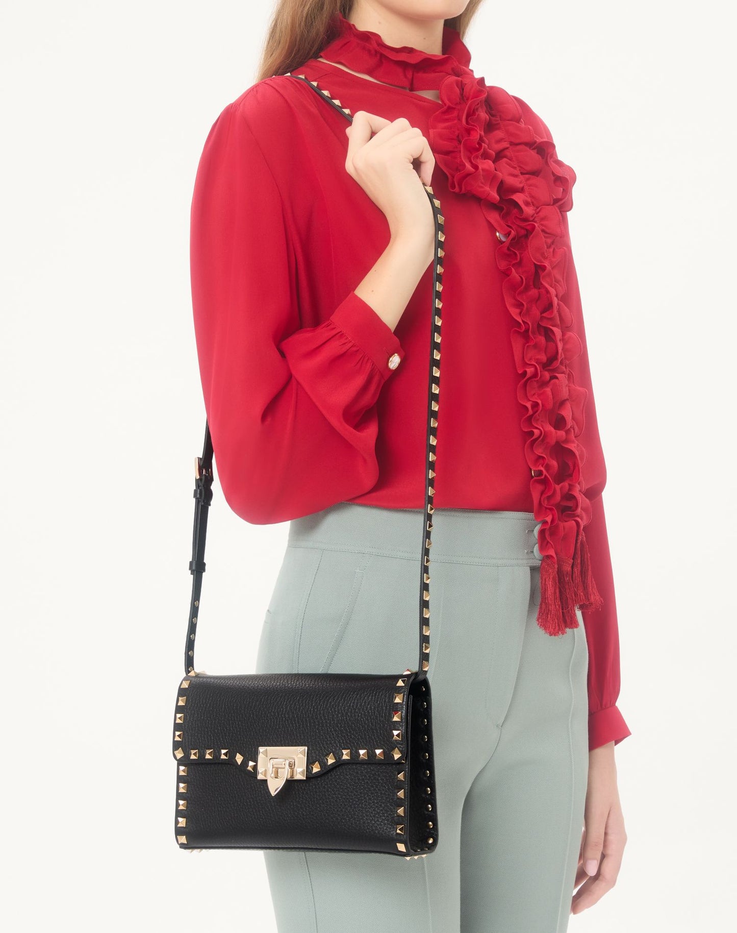 VALENTINO SMALL ROCKSTUD CROSSBODY