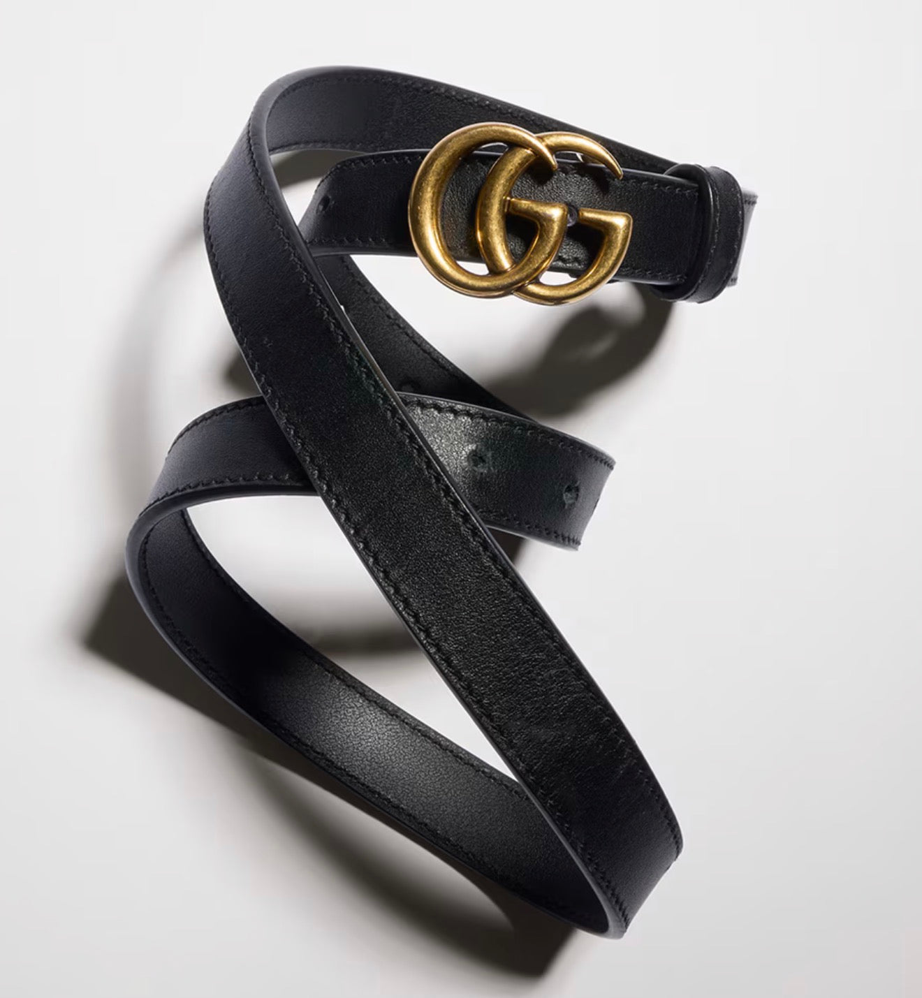 GUCCI GG WOMENS THIN BELT