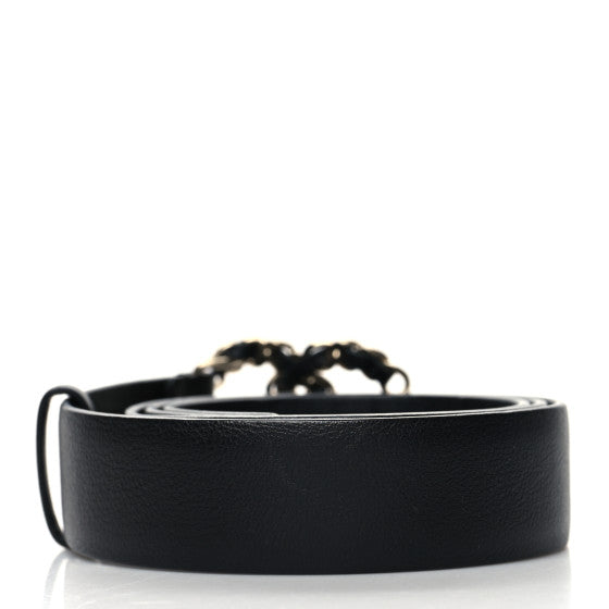 CHANEL LAMBSKIN CC CHAIN BELT