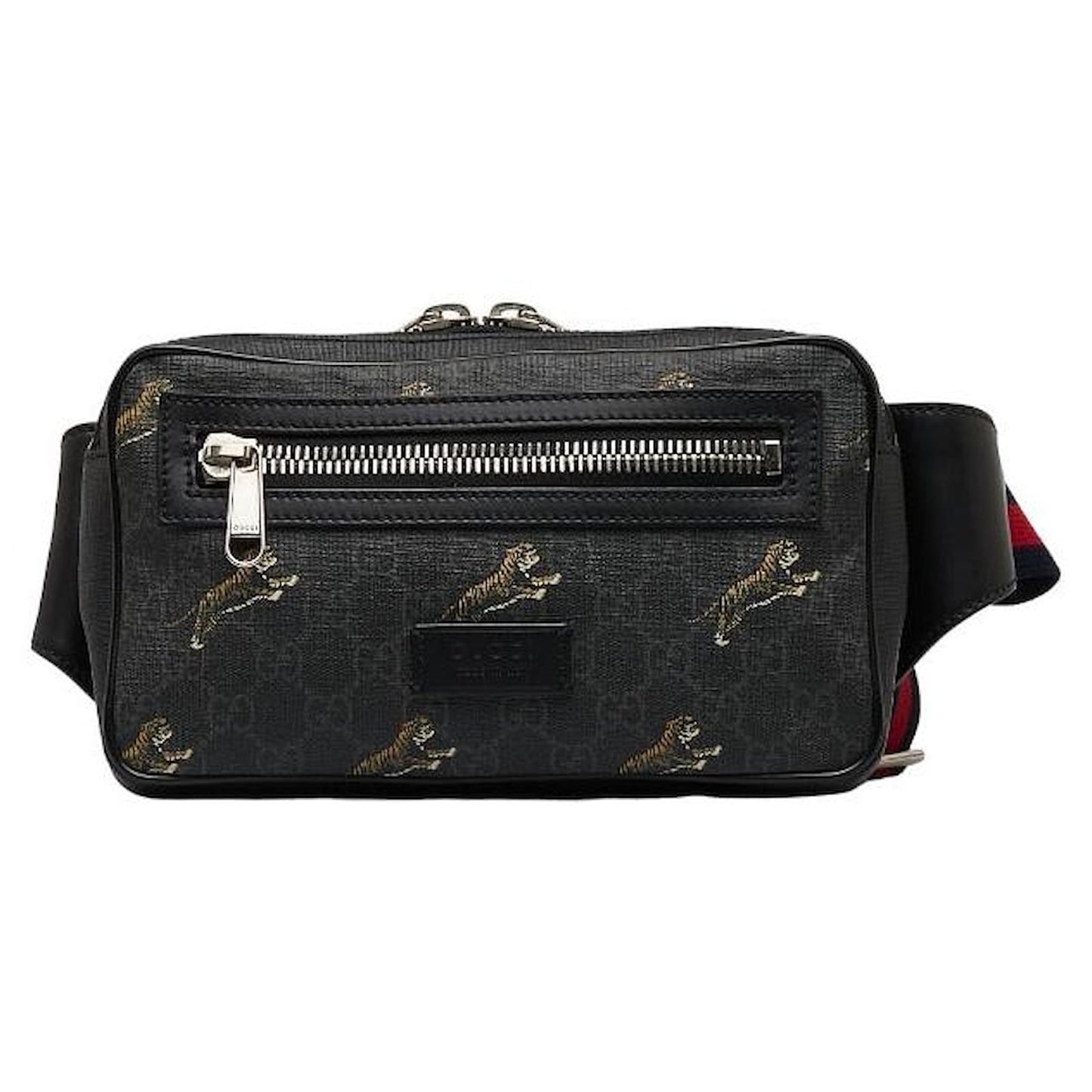 GUCCI GG SUPREME TIGER BELT BAG
