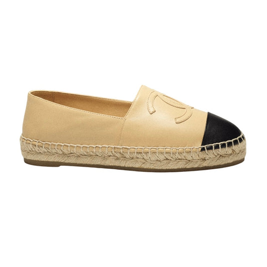 LAMBSKIN LEATHER ESPADRILLE