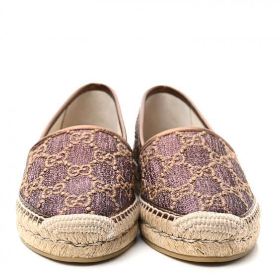 GUCCI BRONZE ESPADRILLE