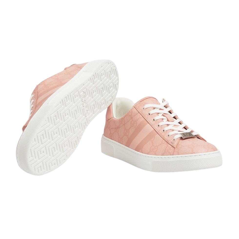 GUCCI GG ACE SNEAKERS WITH WEB