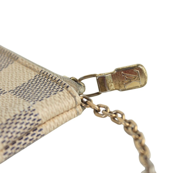 LOUIS VUITTON DAMIER AZUR KEY CLES WALLET