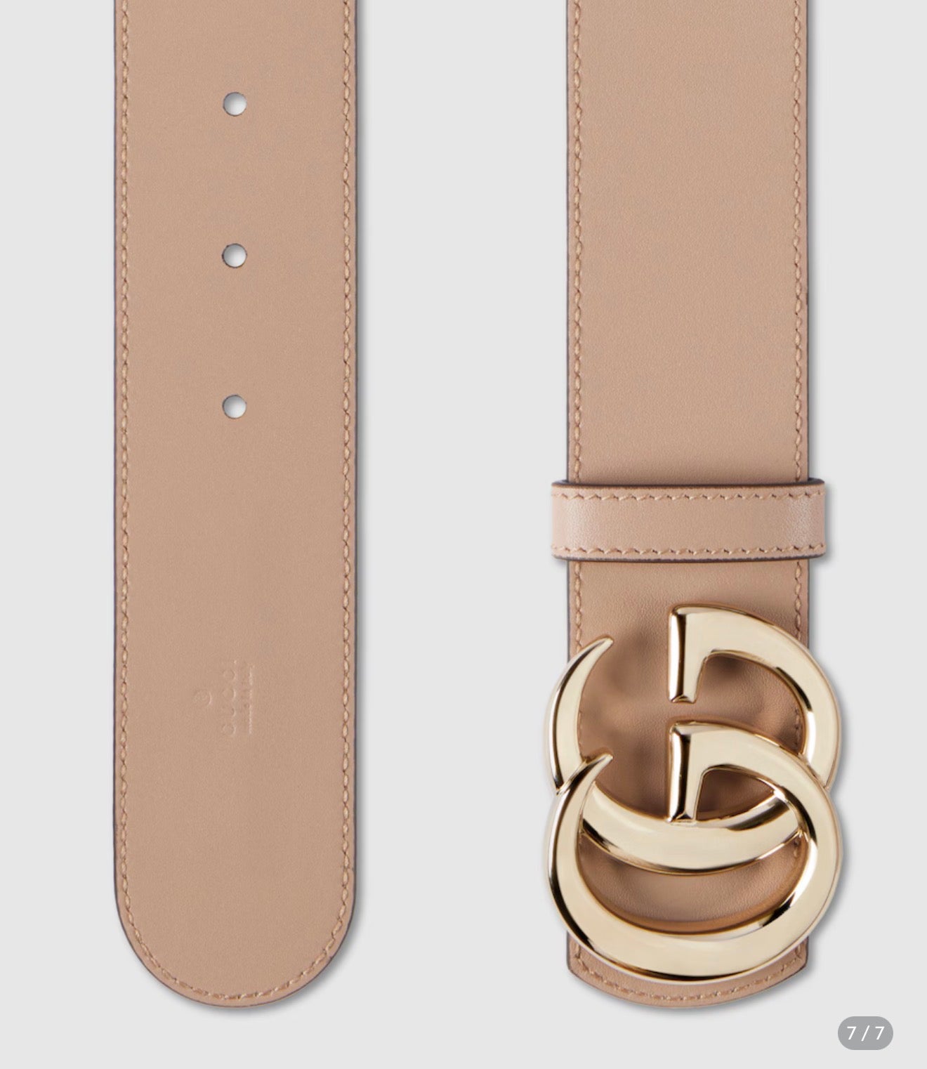 GUCCI GG MARMONT  WOMENS REVERSIBLE BELT