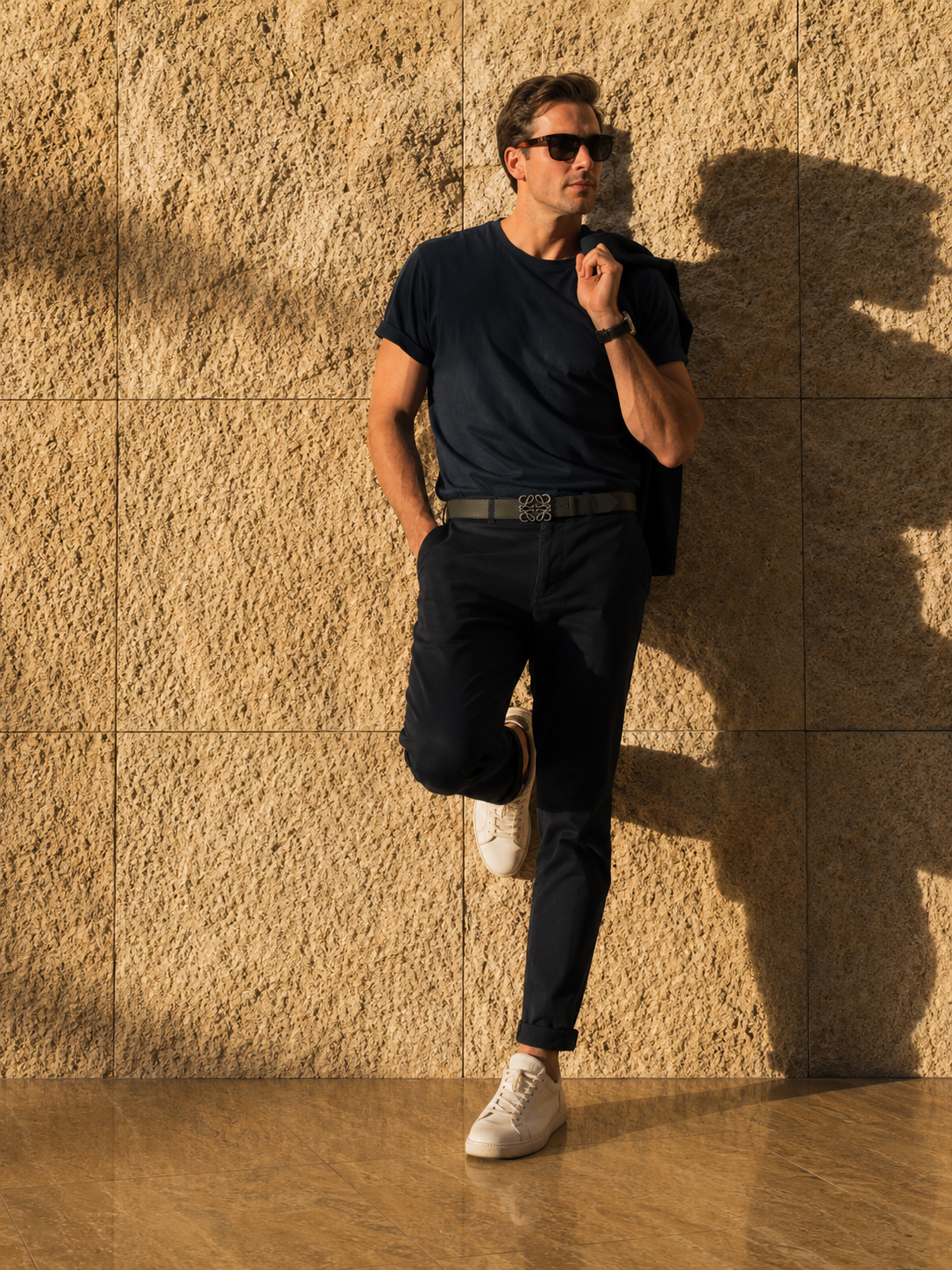 LOEWE UNISEX REVERSIBLE BELT