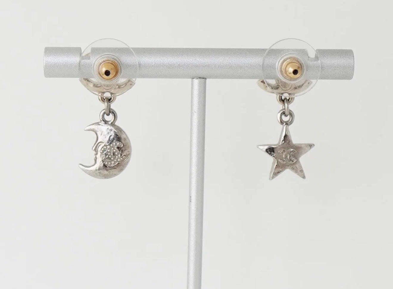 CHANEL CC MOON DROP EARRINGS