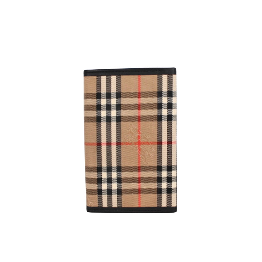 BURBERRY CHECK PATTERN SYSTEM NOTEBOOK