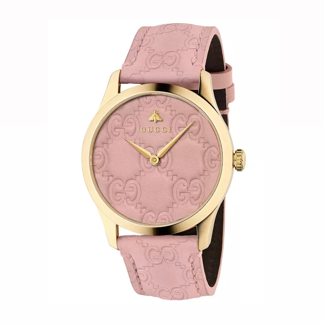 GUCCI GG PINK G-TIMELESS WATCH