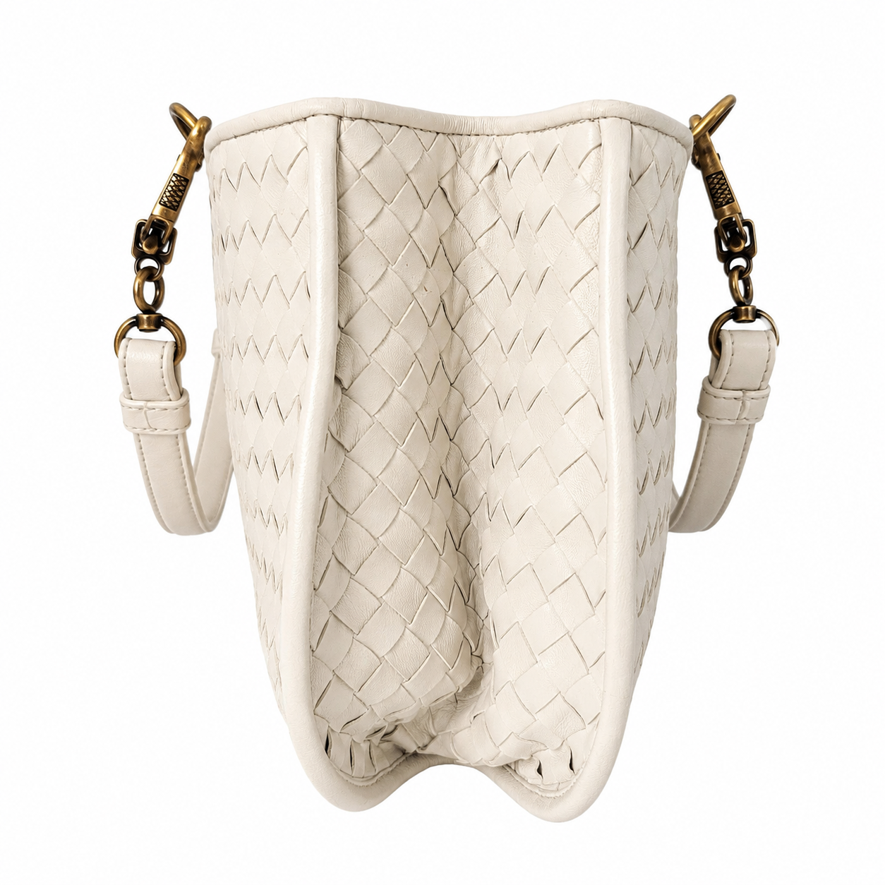BOTTEGA VENETTA INTRECCIATO WOVEN HANDBAG