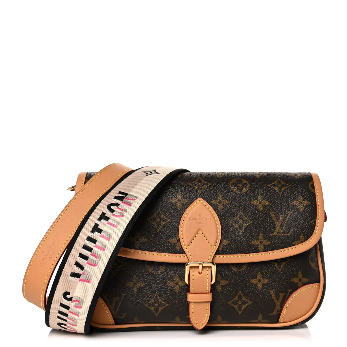LOUIS VUITTON DIANE SATCHEL BLACK