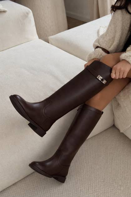 HERMES KELLY JUMPING BOOTS