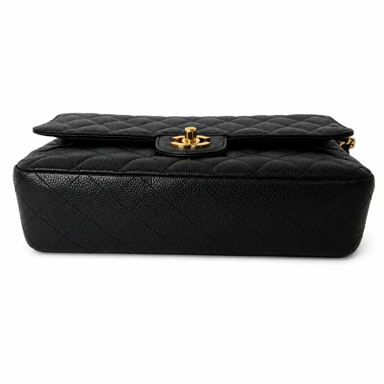 CHANEL CC JUMBO FLAP CAVIAR GHW