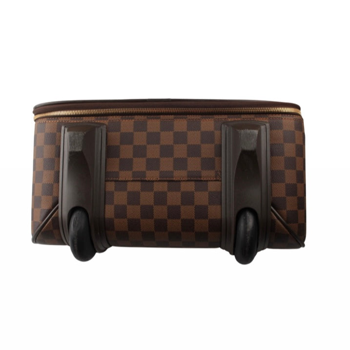 LOUIS VUITTON LV DAMIER COATED CANVAS PEGASE 55 SUITCASE