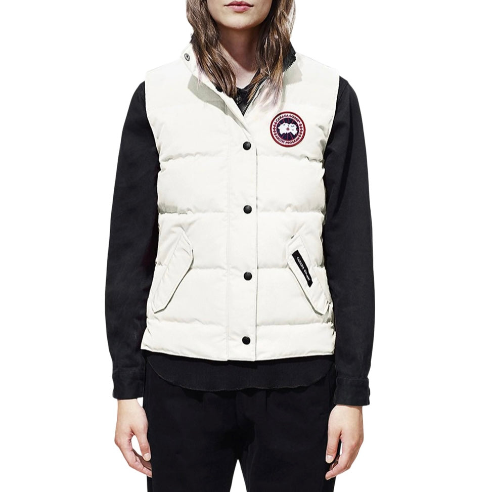 CANADA GOOSE WOMEN’S CREAM GILET