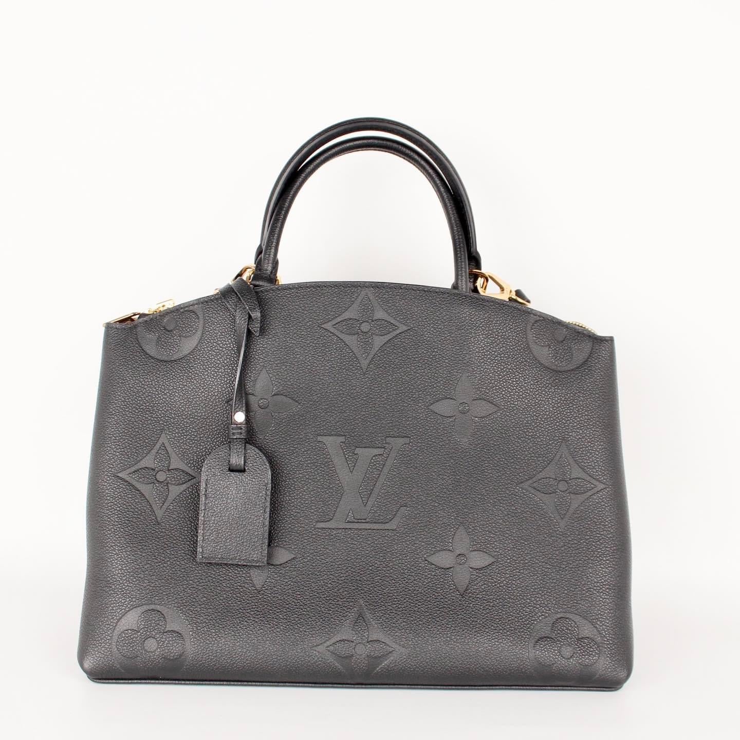 LOUIS VUITTON BLACK PALAIS TOTE BAG