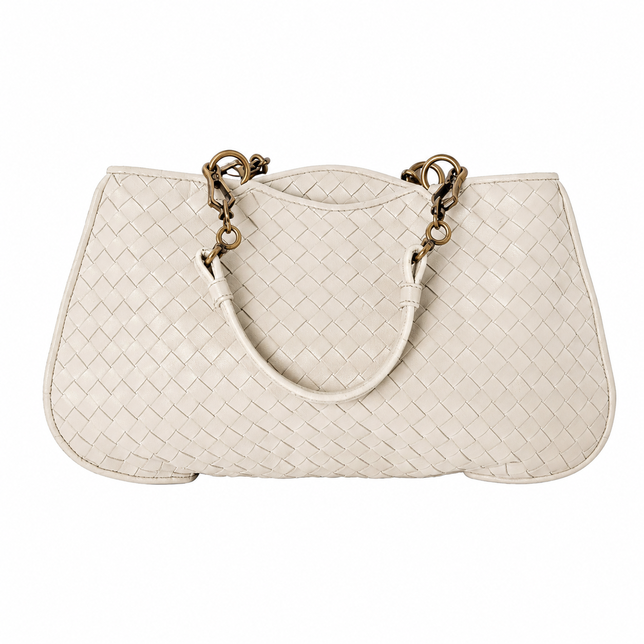 BOTTEGA VENETTA INTRECCIATO WOVEN HANDBAG