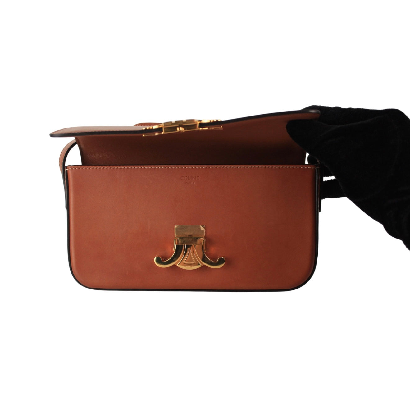 CELINE TRIOMPHE CLAUDE SHOULDER BAG