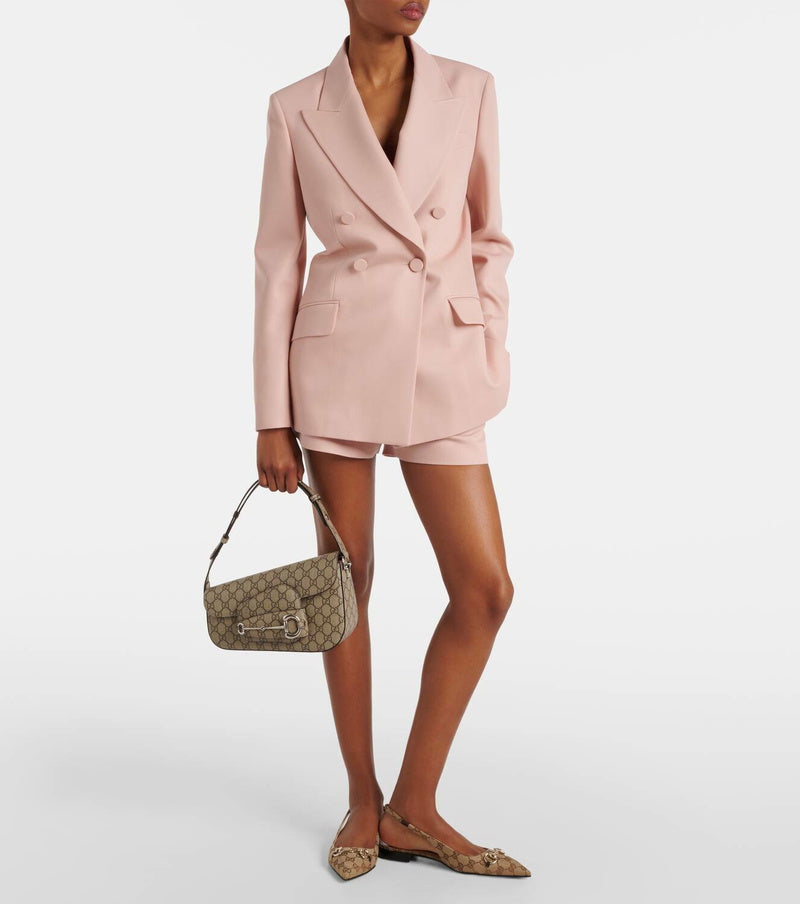 GUCCI SLING BACK HORSEBIT FLATS