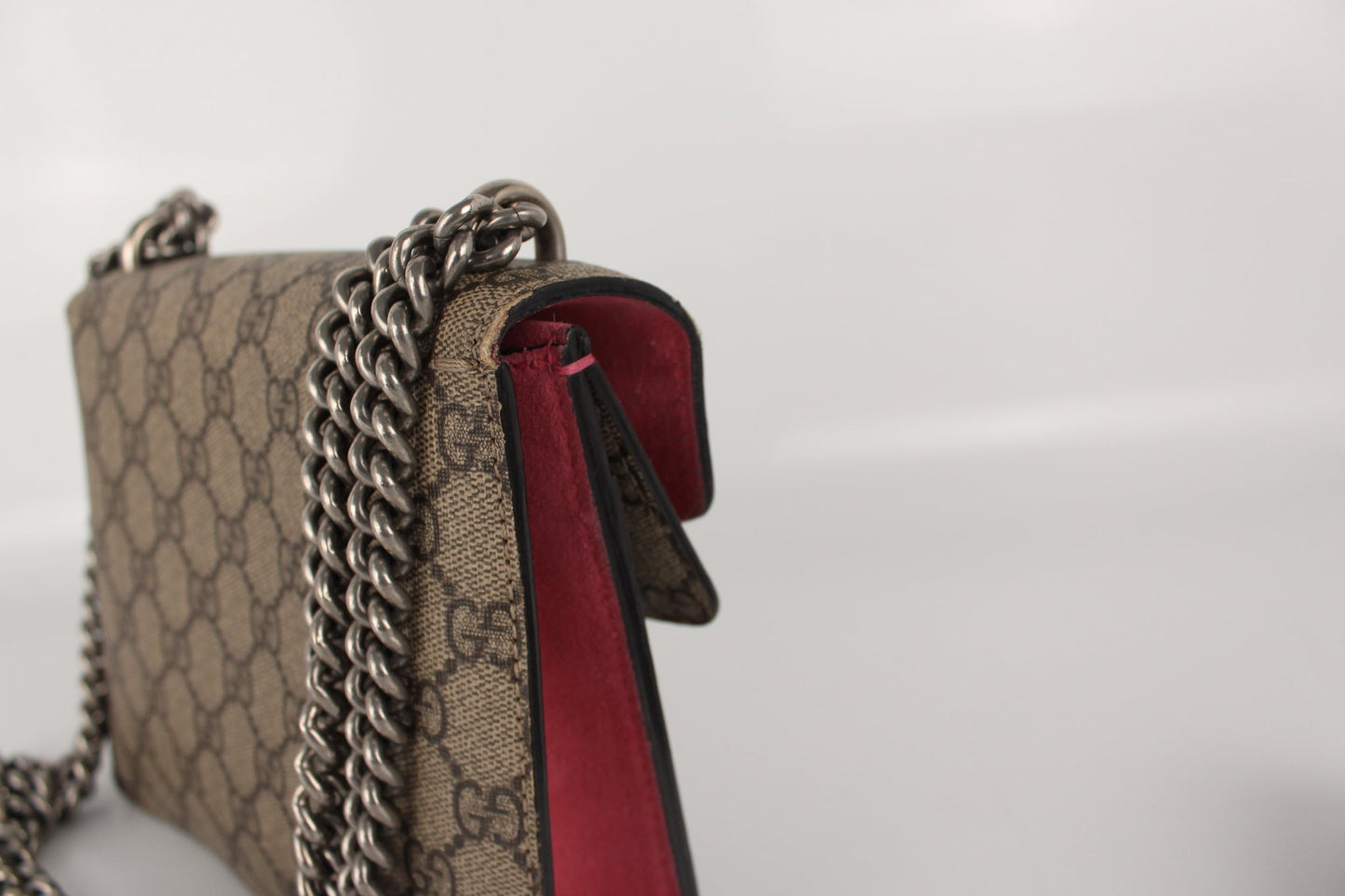 GUCCI GG DIONYSUS MINI VELVET CROSSBODY SHOULDER BAG