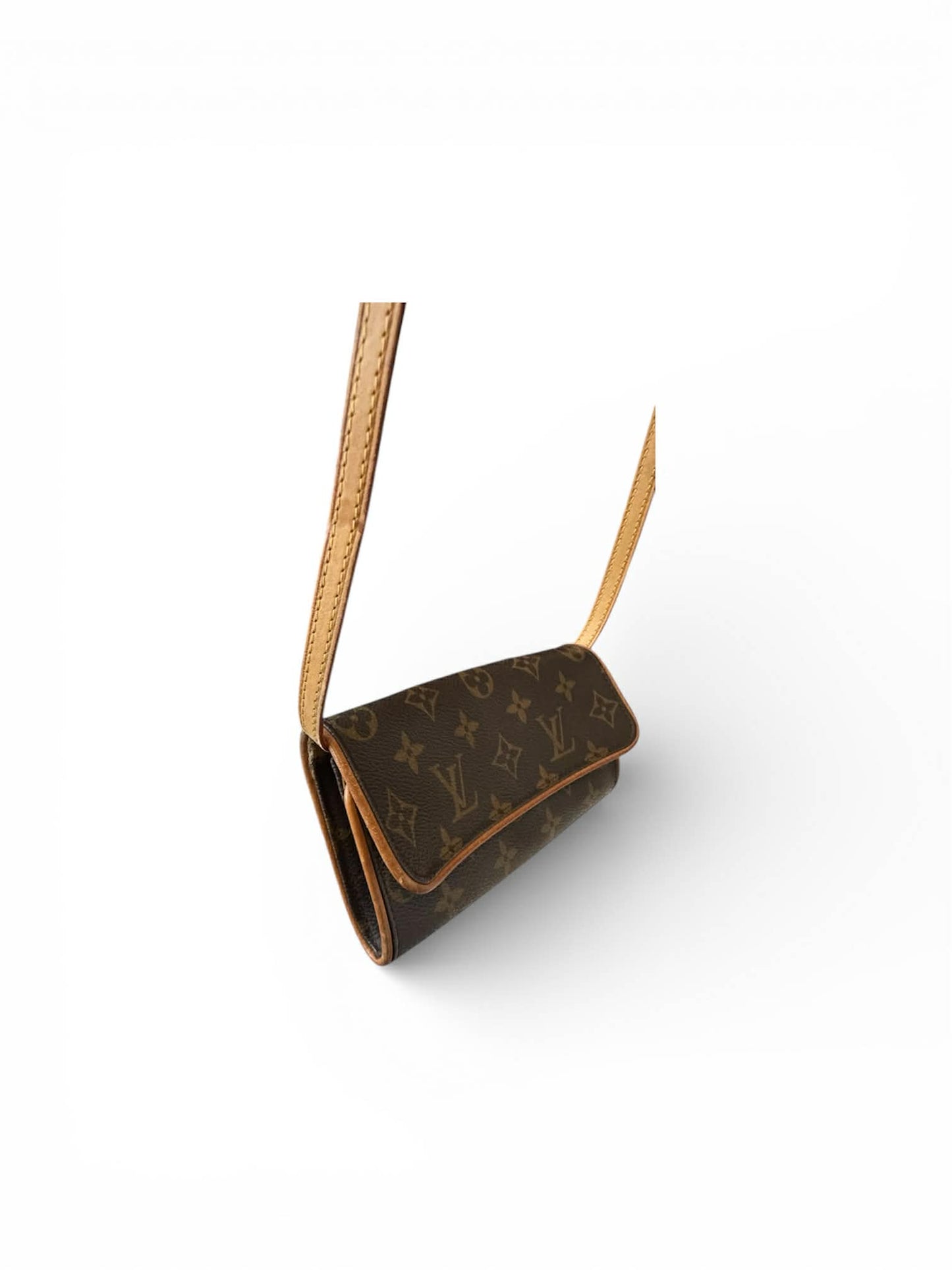 LOUIS VUITTON LV MONOGRAM CANVAS POCHETTE FLORENTINE BELT BAG