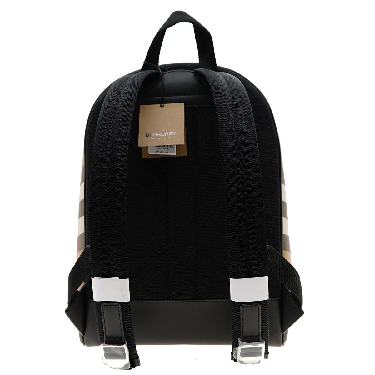 BURBERRY BB CHECK UNISEX BACKPACK