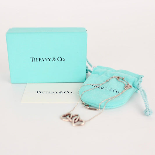 TIFFANY & CO TRIPLE HEART NECKLACE