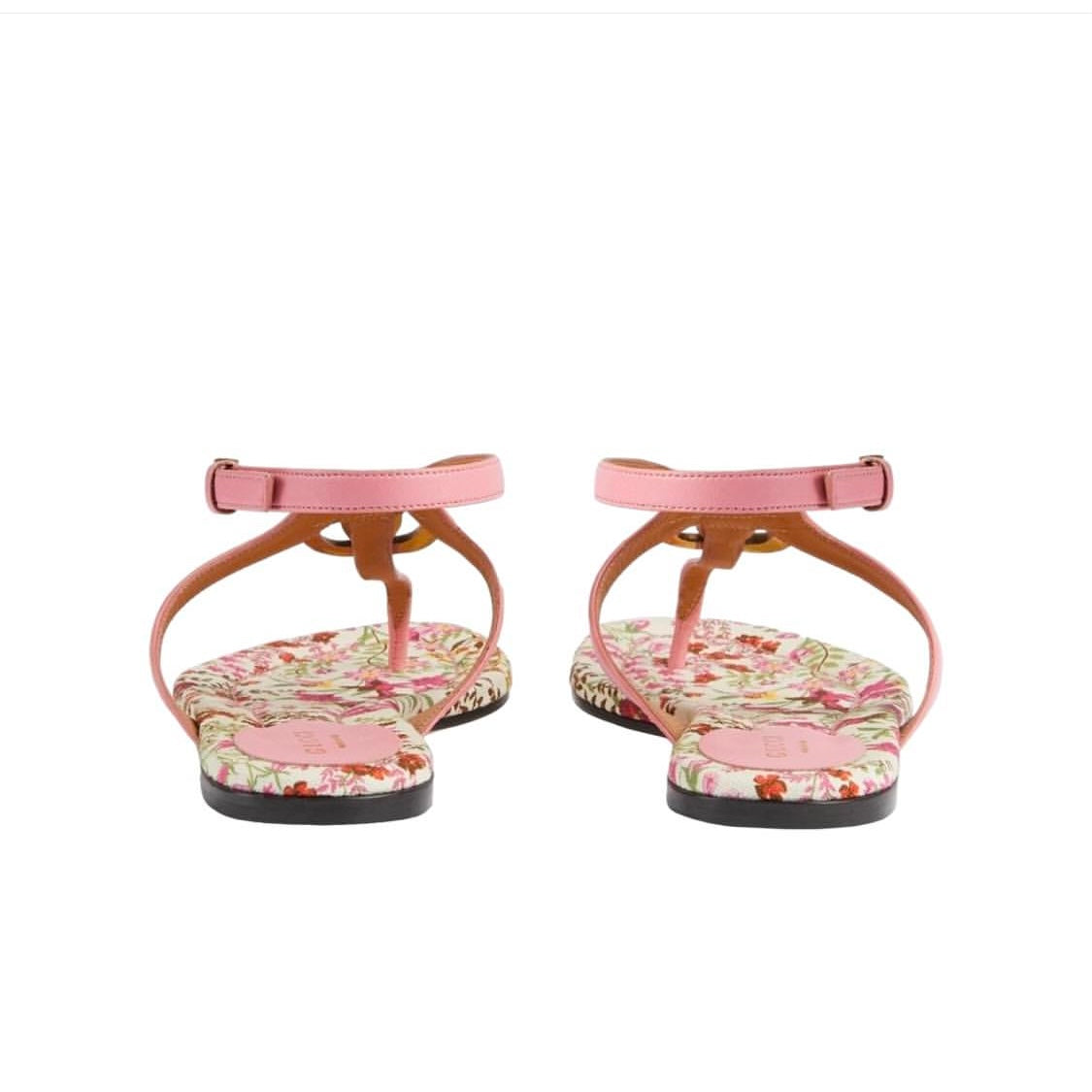 GUCCI DOUBLE G THONG SANDALS