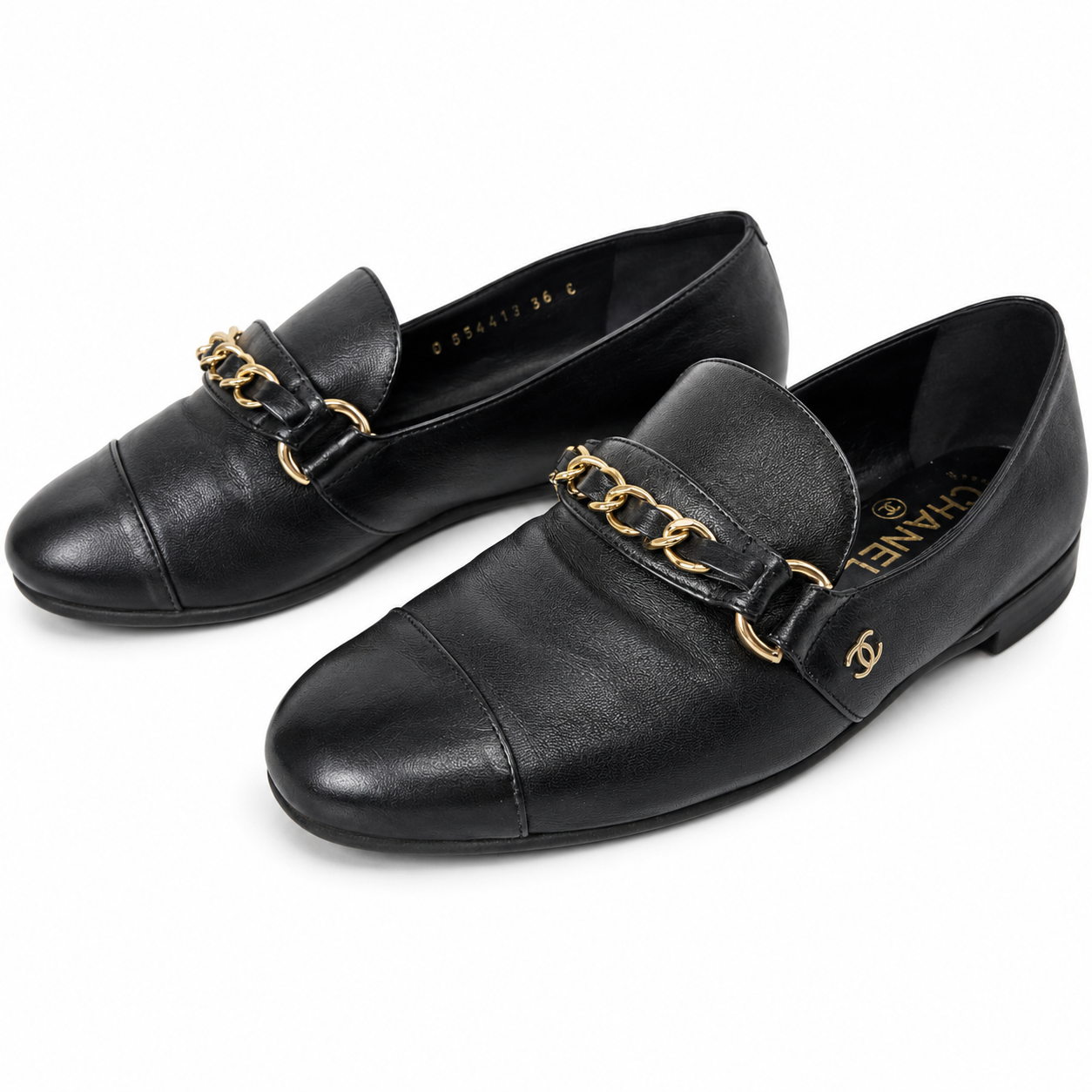 CHANEL CC CHAIN LOAFER