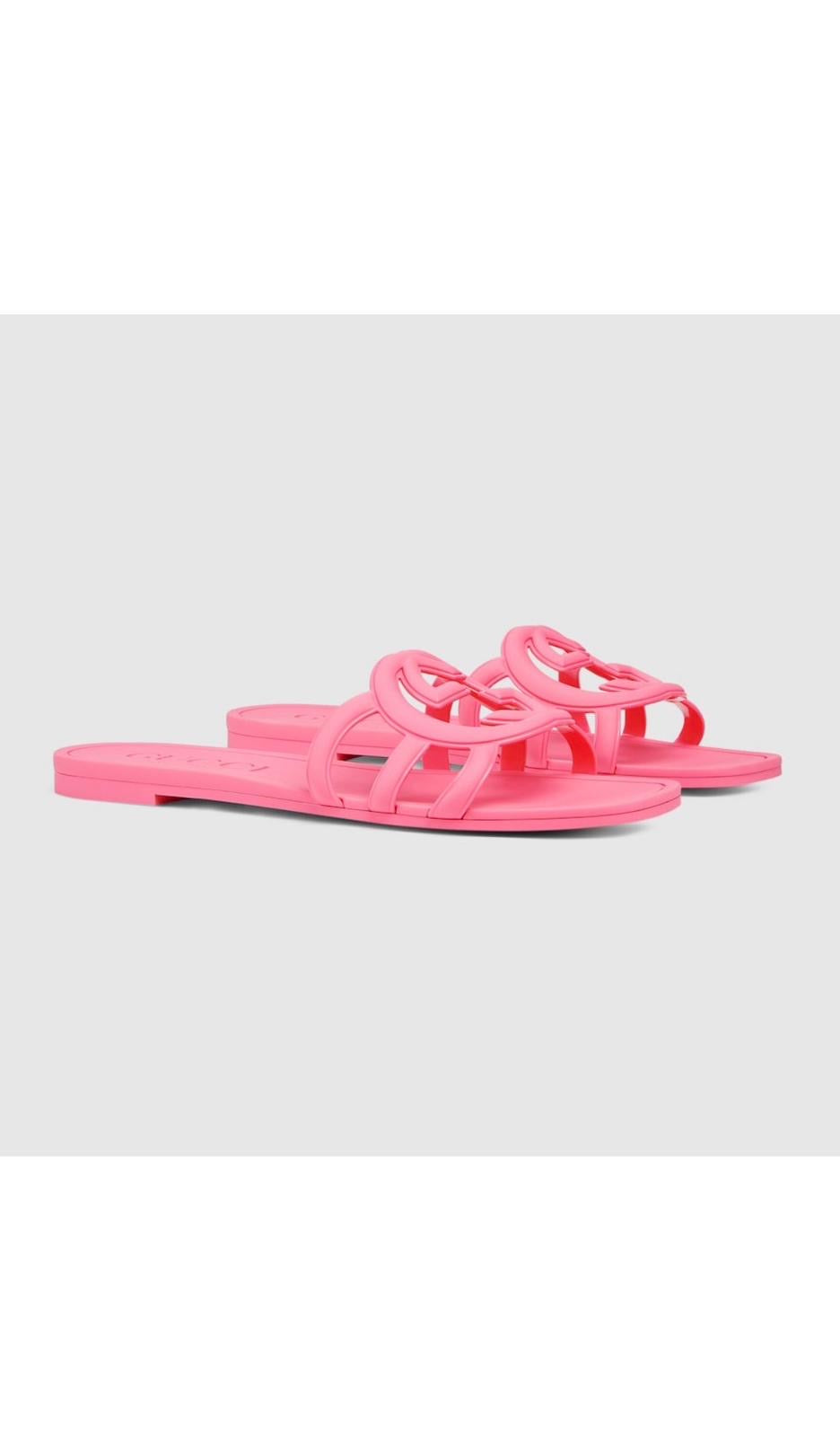 GUCCI GG INTERLOCKING SLIDE