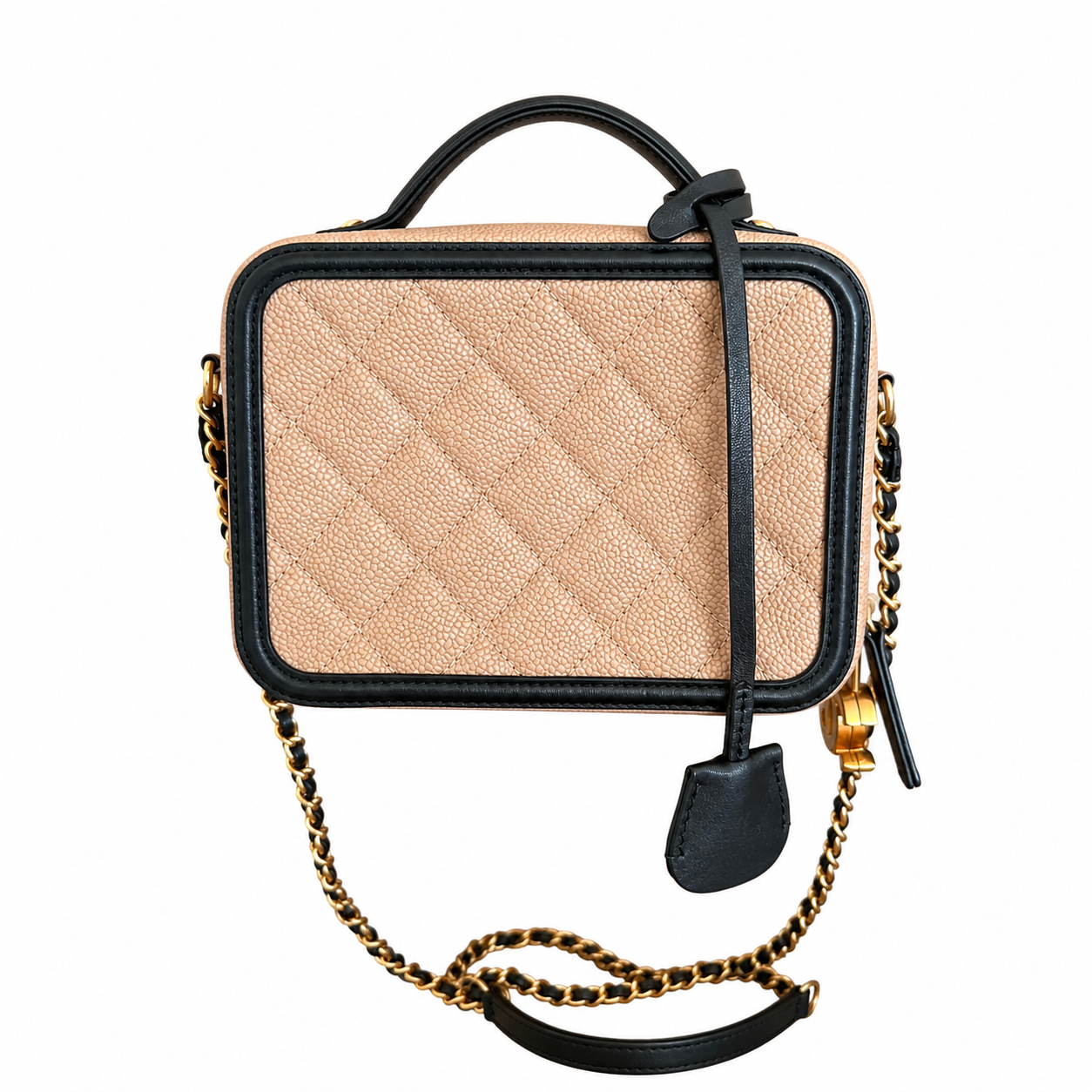 CHANEL CC SMALL FILIGREE VANITY CASE