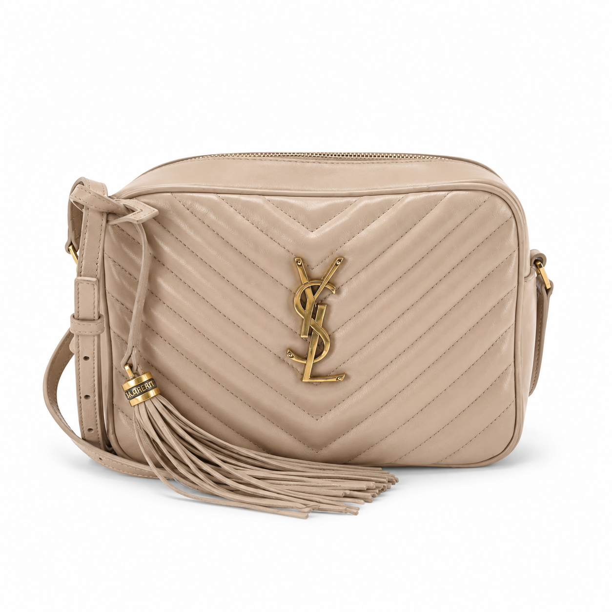 YVES SAINT LAURENT YSL QUILTED LOU CAMERA BAG