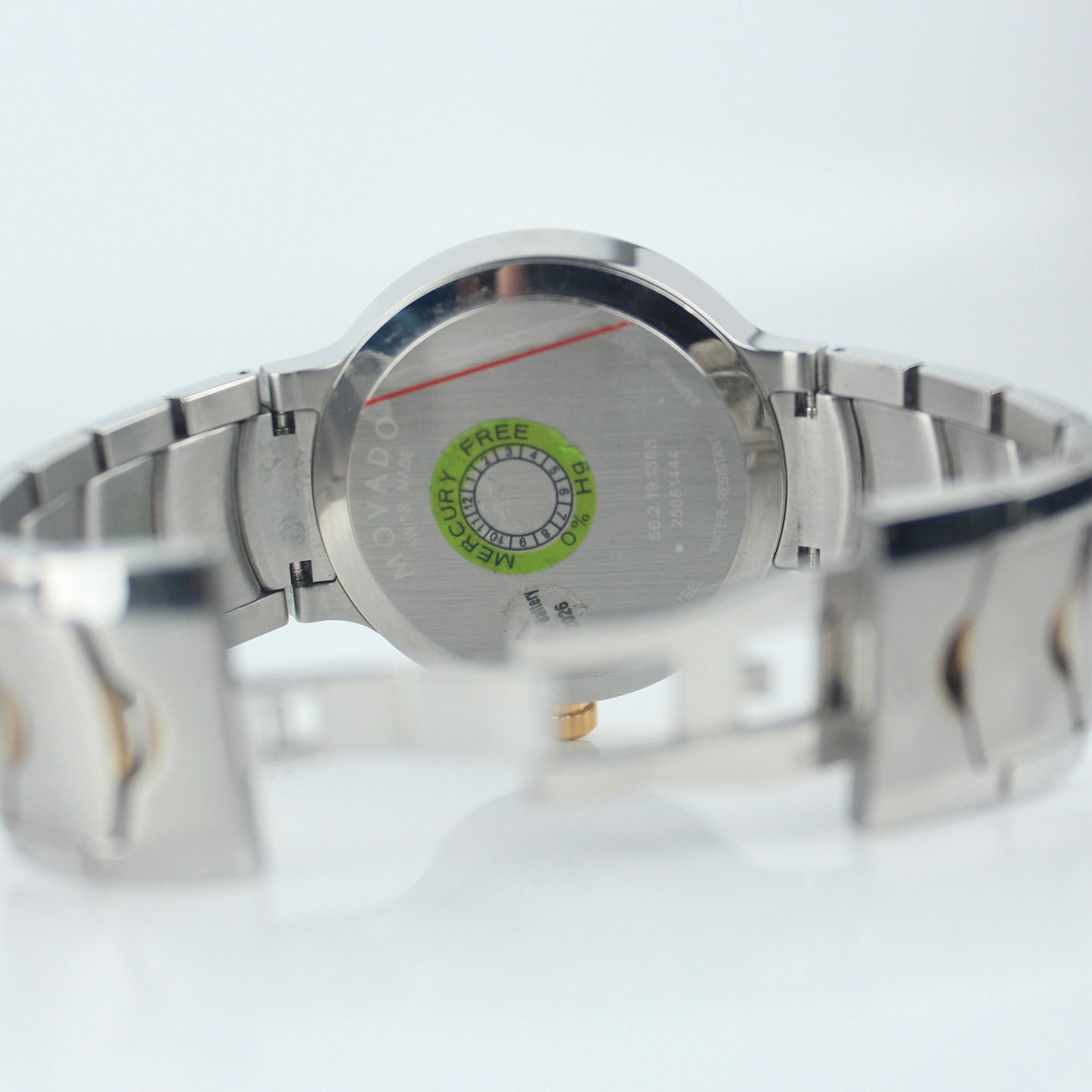 MOVADO LUNO BLACK DIAL MEN’S WATCH