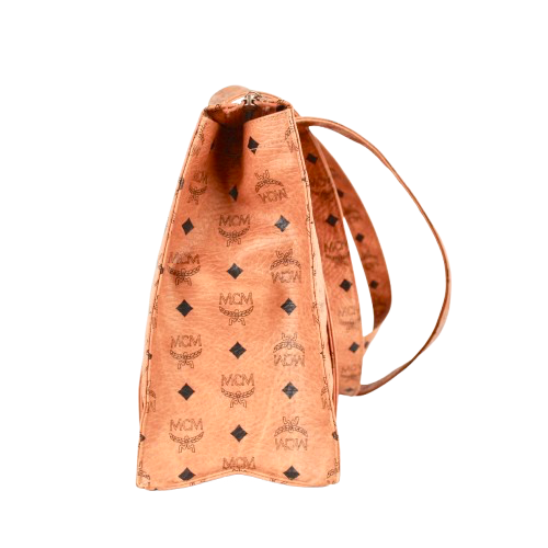 MCM COGNAC SHOPPERS BAG