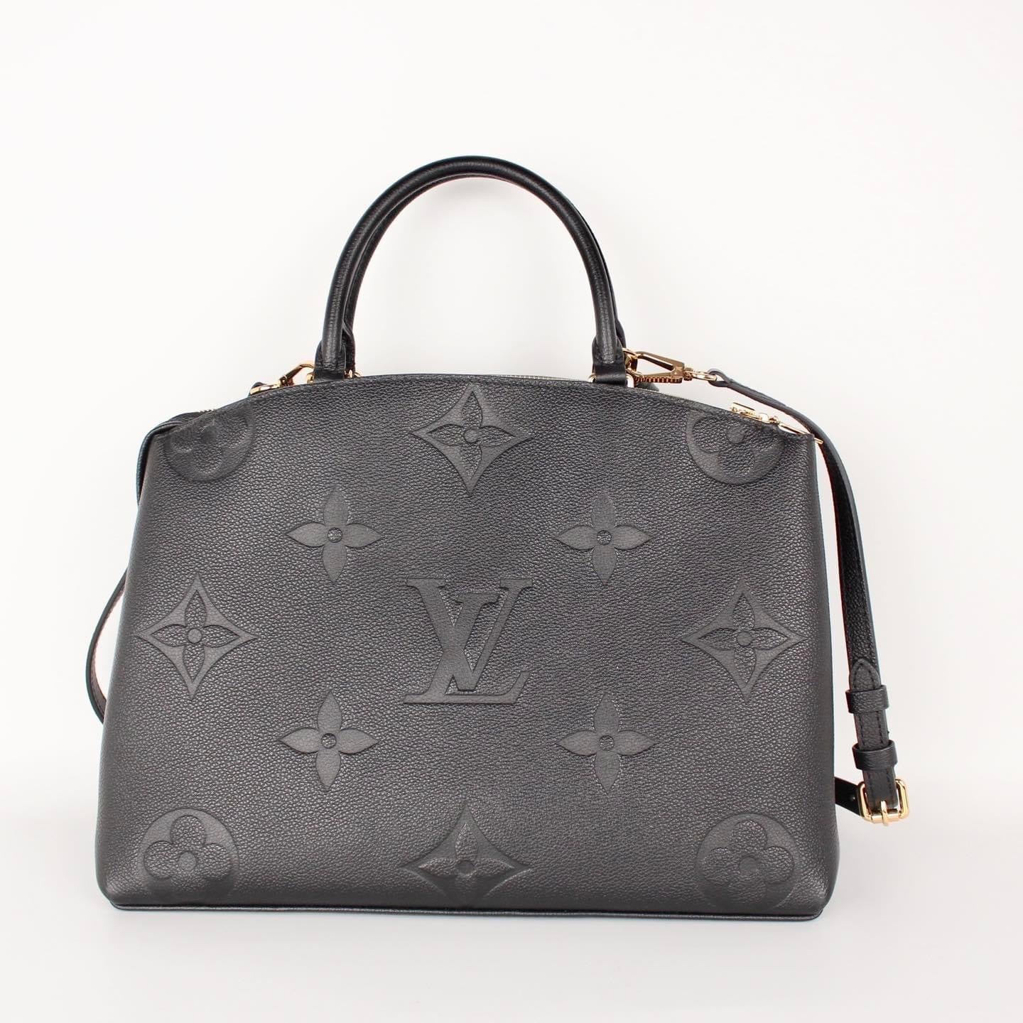 LOUIS VUITTON BLACK PALAIS TOTE BAG