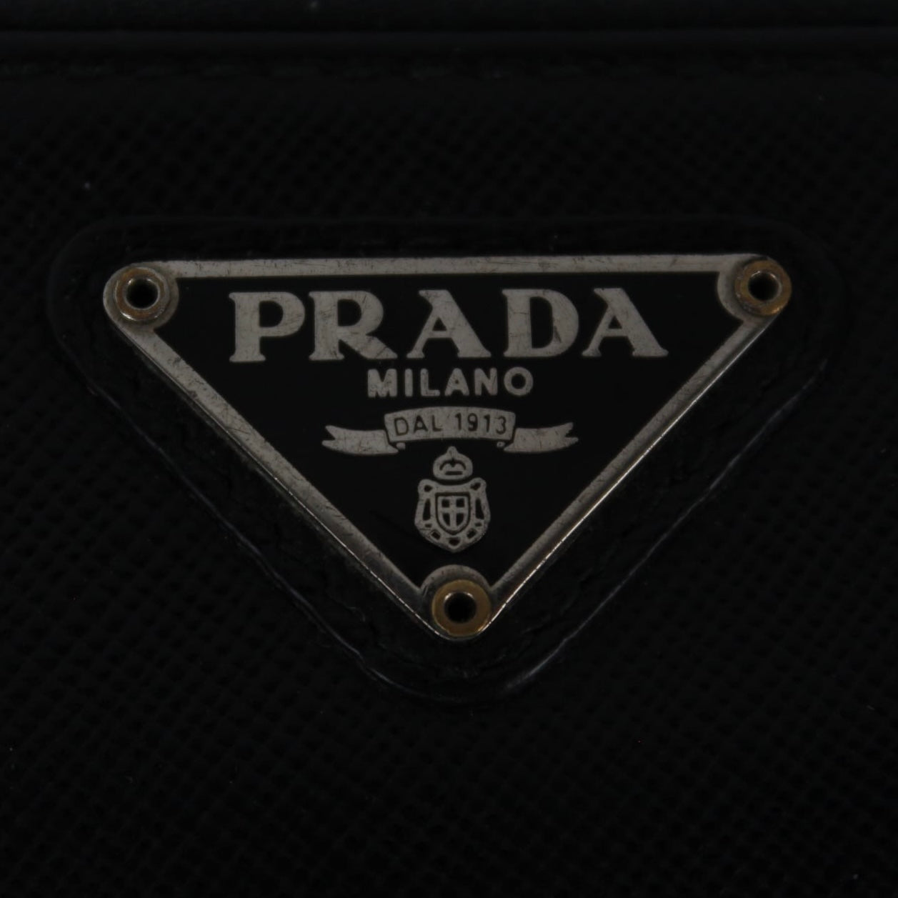 PRADA BLACK SAFFIANO LEATHER WALLET